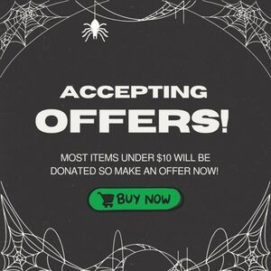 Accepting offers! Clear out sale!